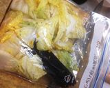 白菜の浅漬け 山椒の香り作り方2写真