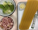 ロマネスコとベーコンのおめかしパスタ作り方2写真