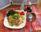 ロマネスコとベーコンのおめかしパスタ作り方6写真