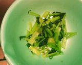 小松菜とサラダ豆の白和え作り方2写真