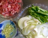 豚肉とトマト缶の疲労回復パスタ♬作り方2写真
