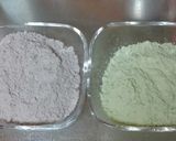 クリスマスのマフィン(抹茶/ココア)作り方2写真