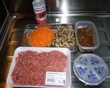 簡単♪ドライカレーの目玉焼き乗っけ弁当作り方1写真