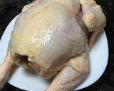 砂肝チャーハン入り鳥のオーブン丸焼き作り方1写真