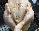 砂肝チャーハン入り鳥のオーブン丸焼き作り方3写真