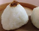 山わさびの味噌和えおむすび作り方5写真