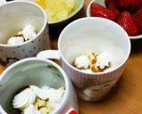簡単♪マグカップフルーツパフェ作り方3写真