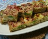 親子ごはん★スパニッシュオムレツ★幼児食作り方13写真