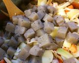 大鍋で野菜たくさん豚汁。作り方5写真