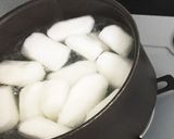 大根白煮と鳥手羽元お酢煮込み作り方1写真