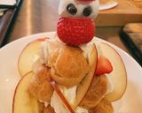 小1が作る!イチゴのサンタさん作り方7写真