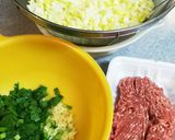 ビールが進む♡シンプルな野菜たっぷり餃子作り方1写真