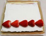 クリスマス❤いちごのブッシュドノエル♪作り方20写真