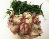 干物を使った♪薬味満載キヌアの和風和え作り方4写真