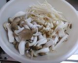 ひじきときのこの炊き込みご飯作り方2写真