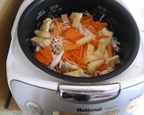ひじきときのこの炊き込みご飯作り方4写真