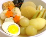 野菜いろいろ&エビホタテ団子のおでん♪作り方11写真