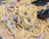簡単濃厚♡牡蠣ベーコンのクリームパスタ。作り方6写真