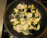 茄子と豚肉の簡単トマトパスタ作り方2写真