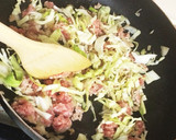 簡単★しょうが焼きのタレでタコライス作り方2写真