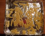 安心してください！揚げないパスタスナック作り方1写真