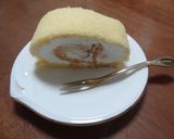 林檎とキャラメルクリームのロールケーキ作り方26写真