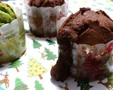 クリスマスのマフィン(抹茶/ココア)作り方11写真
