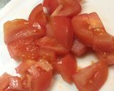 トマトと玉ねぎのスープ。作り方1写真