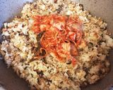 ◆ 餃子で激うまキムチチャーハン ◆作り方3写真