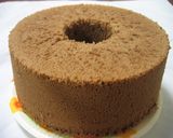 チョコレートシフォンケーキ作り方13写真