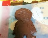 アルファベットチョコでチョコアート作り方5写真