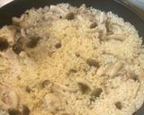 フライパンで作る鶏とキノコの炊き込みご飯作り方7写真