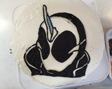 仮面ライダーゴーストデコケーキ作り方9写真