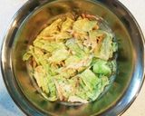 キャベツの胡麻味噌マヨ和え作り方6写真