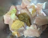 業務スーパーの調味料でエスニック鶏唐揚げ作り方2写真