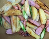 簡単♫じゃが芋とウィンナーのチーズ焼き☆作り方3写真