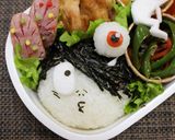 ゲゲゲの鬼太郎 目玉のオヤジ キャラ弁作り方4写真