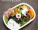 ゲゲゲの鬼太郎 目玉のオヤジ キャラ弁作り方6写真