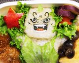 ブリー隊長 妖怪ウォッチ キャラ弁作り方2写真