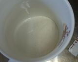 アルファベットチョコのカフェオレ作り方1写真
