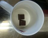 アルファベットチョコのカフェオレ作り方2写真