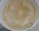 アルファベットチョコのカフェオレ作り方4写真