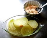レンジで☆玉ねぎのツナマヨチーズ蒸し作り方3写真