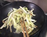 白菜とシーチキンのペペロンチーノ作り方3写真