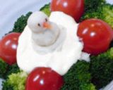 クリスマス☆リースサラダ作り方33写真