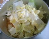 簡単キムチと白菜 豆腐のピリ辛中華煮込み作り方3写真