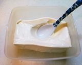 クリームチーズと貝柱水煮缶のディップ作り方1写真
