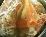 蟹の殻、お手軽だしで、茶碗蒸し!五七五…作り方5写真