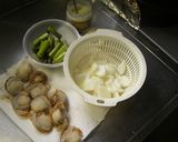 ホタテがふっくら☆醤油バターソテー作り方1写真