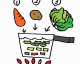 ノンオイル☆お酢のさっぱり温野菜サラダ作り方2写真